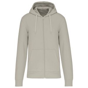 Kariban Mens Eco Friendly Full Zip Hoodie / Clay